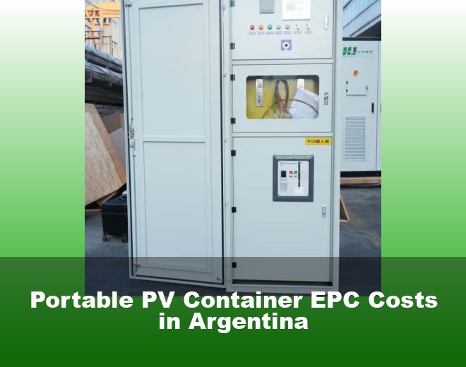 Portable PV Container EPC Costs in Argentina
